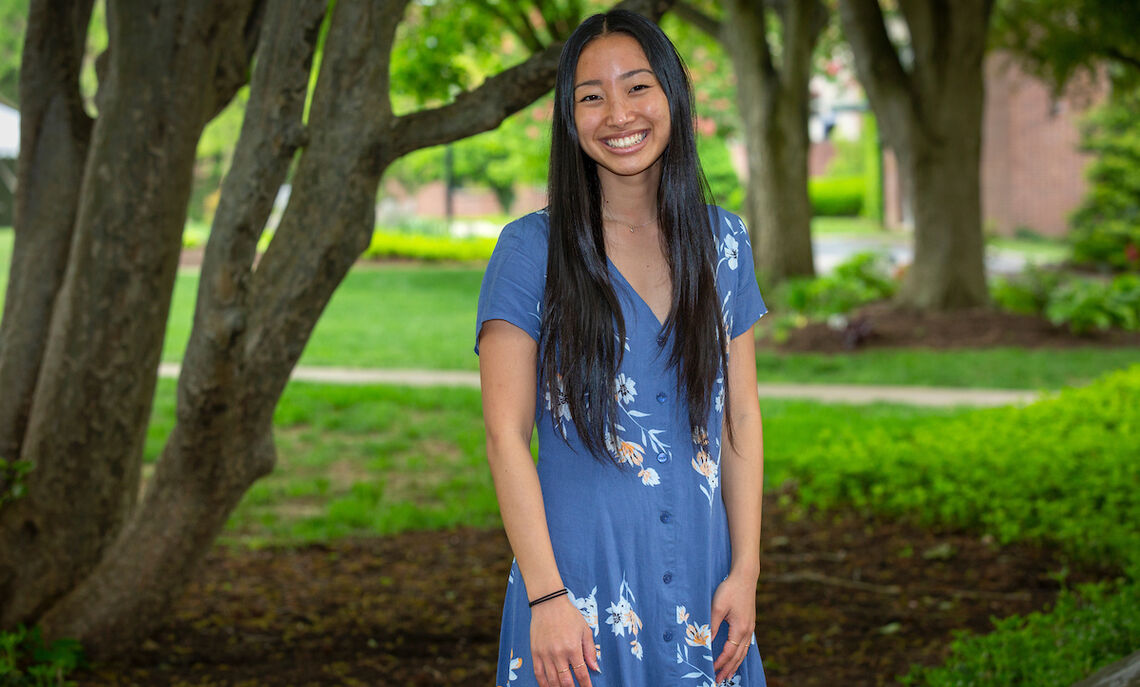 Working as a tutor at the Writing Center has definitely been my most rewarding activity at F&M," Ly says. "And I love the intimate process of working one-on-one with students and being able to witness those moments of newfound confidence when they feel like they've made a breakthrough with a piece."