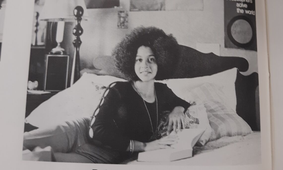 Mizan (Roberta) Kirby-Nunes '73, the only Black woman to graduate that year