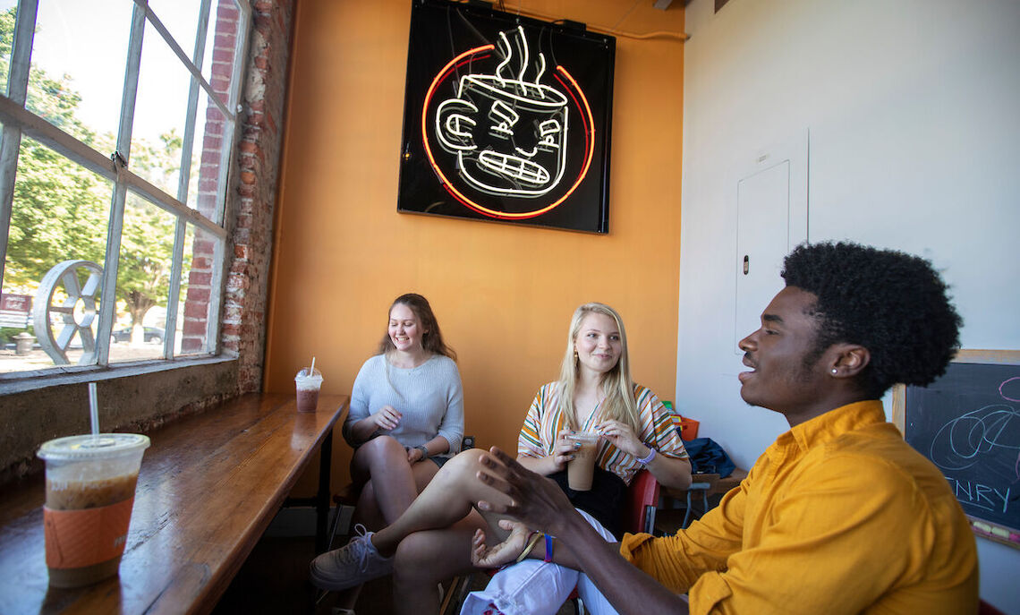 Just a quarter-mile from campus, Mean Cup is a perennial favorite among students, professors and Lancaster locals.