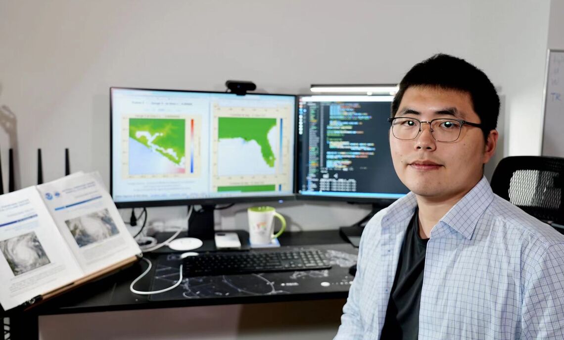 "I am interested in this research group since the group perfectly represents the core spirit of today's engineering studies, which is engineering for humanity," said F&M math major Yusong (Sebastian) Deng.