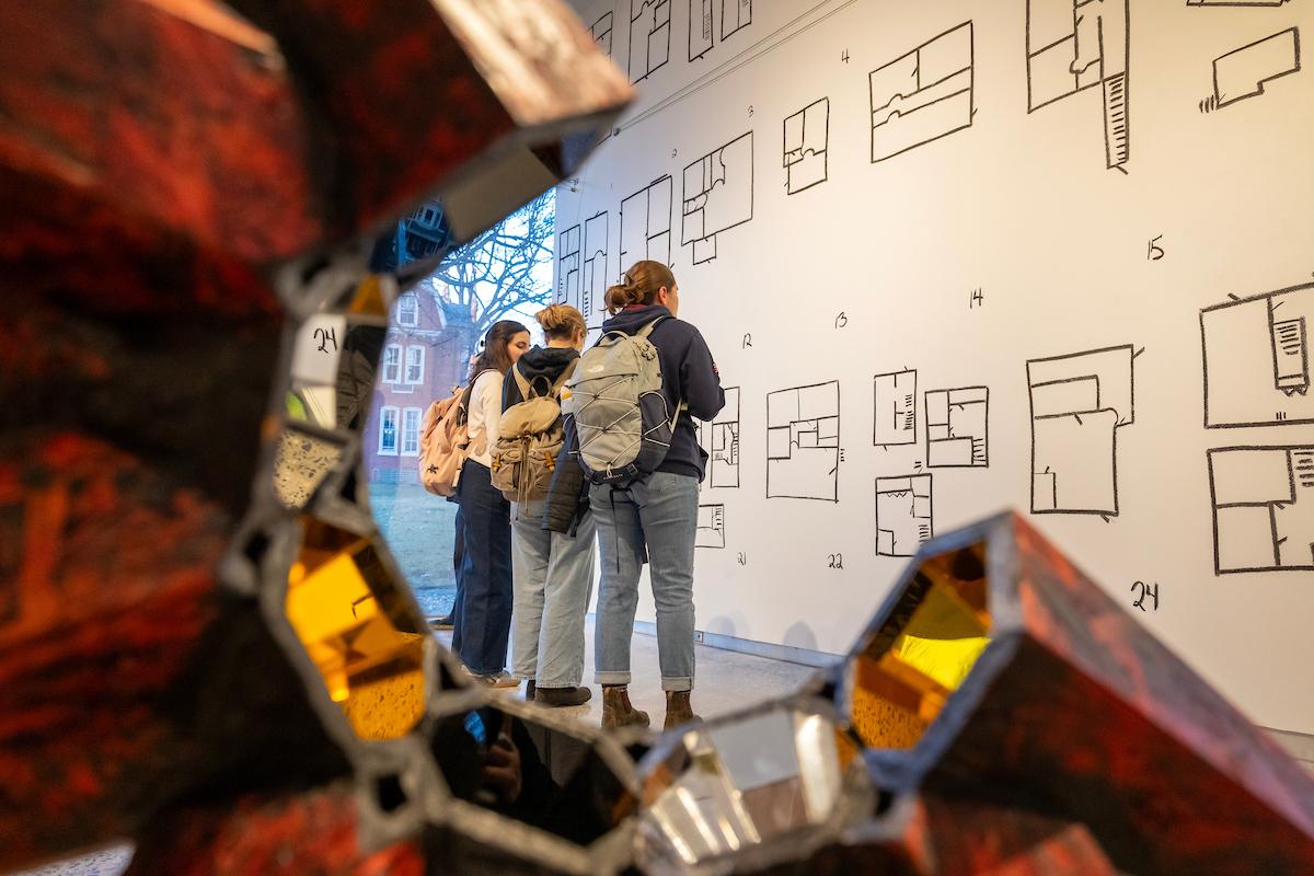 Artist Jason Thompson geode sculpture