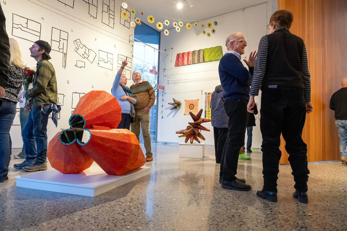 Masked & Unmasked art exhibit