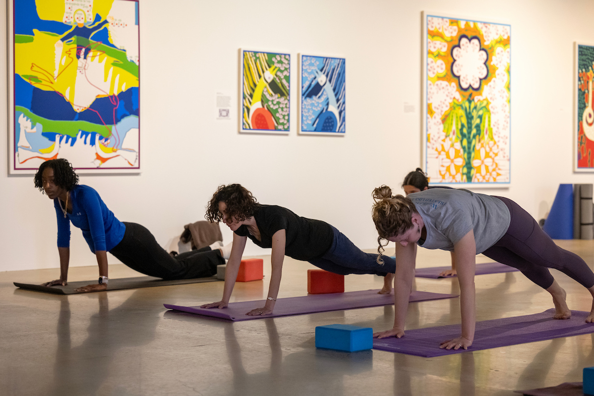 Yoga at the Phillips Museum