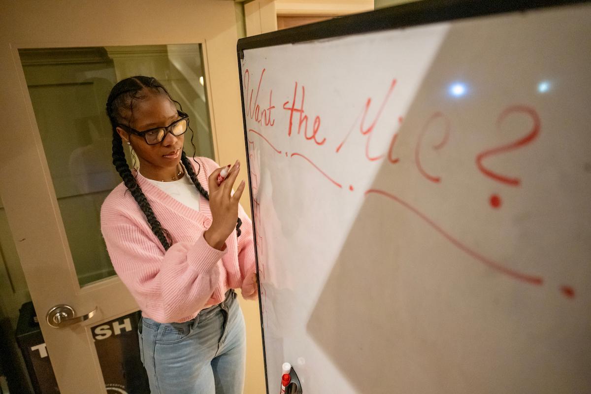 Messanh describes her double major in government and religious studies as deeply personal.