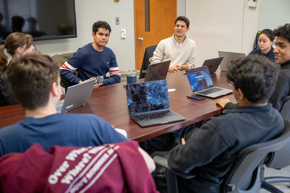 “I’ve always been interested in the corporate world and economics, but wanted to add psychology to learn about people in more depth — how they think and behave — as well as develop analytical research skills in that field,” he said.