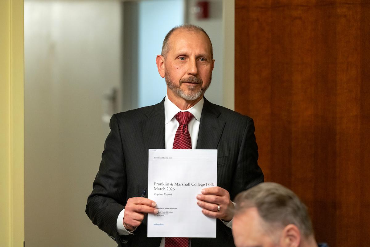 Berwood Yost, director of the Center for Opinion Research and the co-Director of the Floyd Institute for Public Policy at F&M
