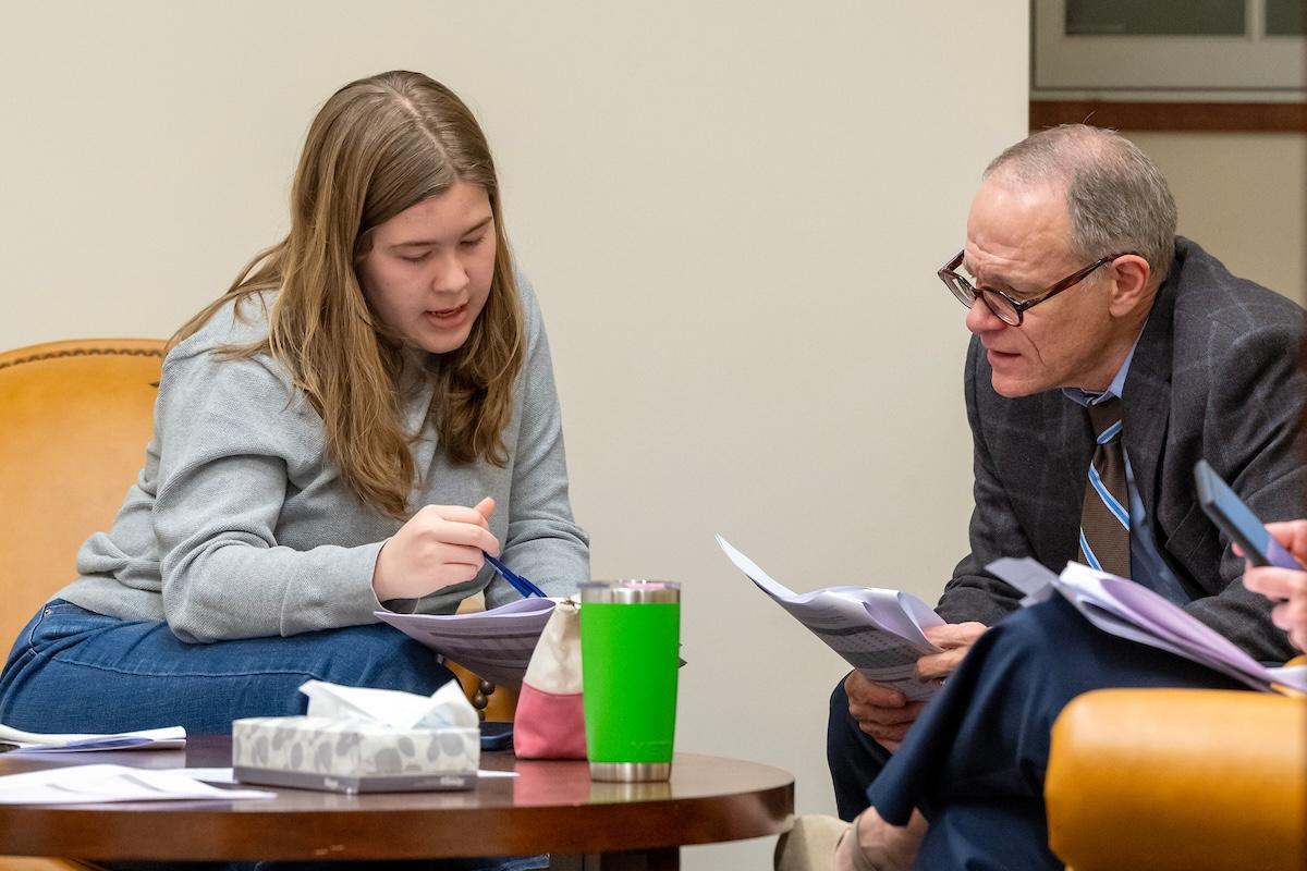 “They pay attention to politics more than the average student. They have their ear to the ground in a different way than we do, so that’s really enlightening to us,” said Stephen Medvic, The Honorable and Mrs. John C. Kunkel Professor of Government and a nationally recognized elections expert.