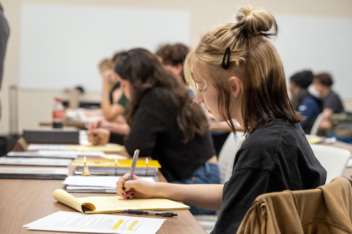 An F&M Mock Trial practice