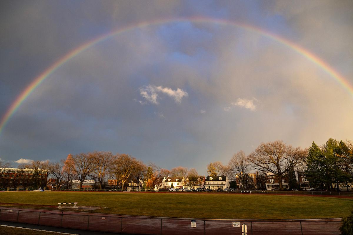 Campus rainbow