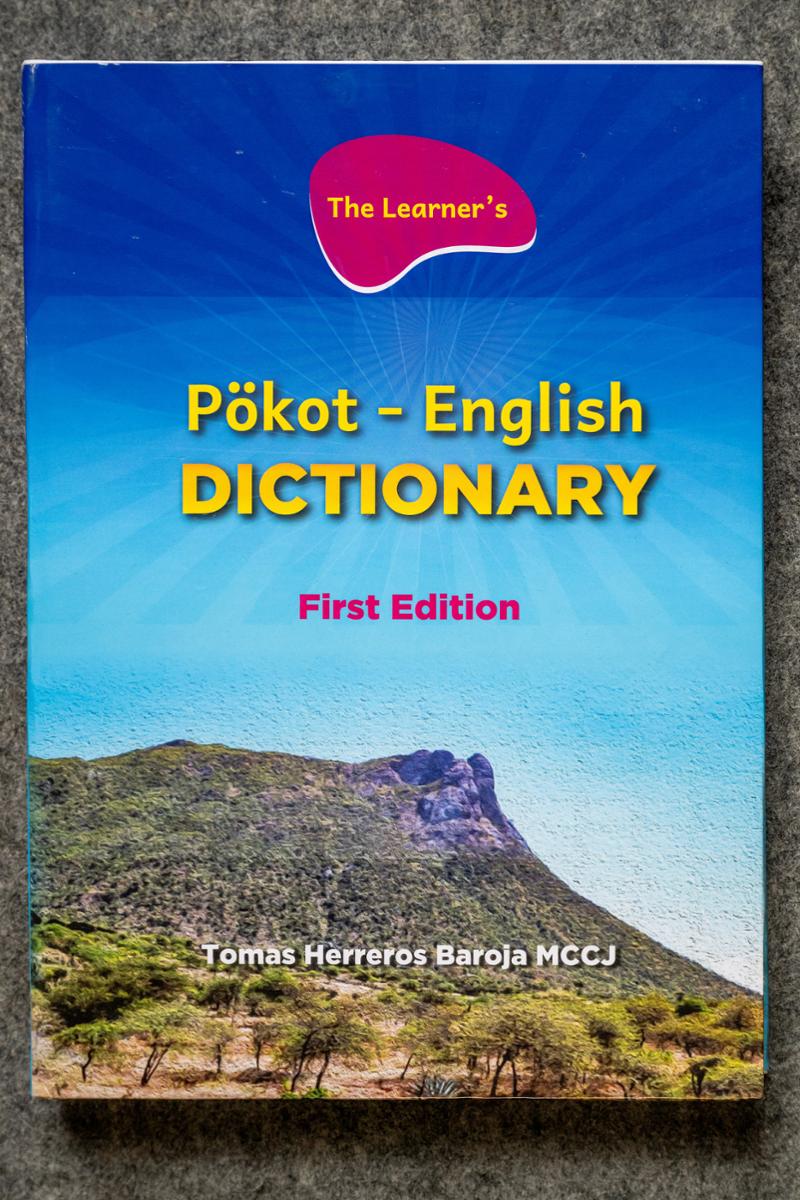 The first edition of “The Learner’s Pokot-English Dictionary.”