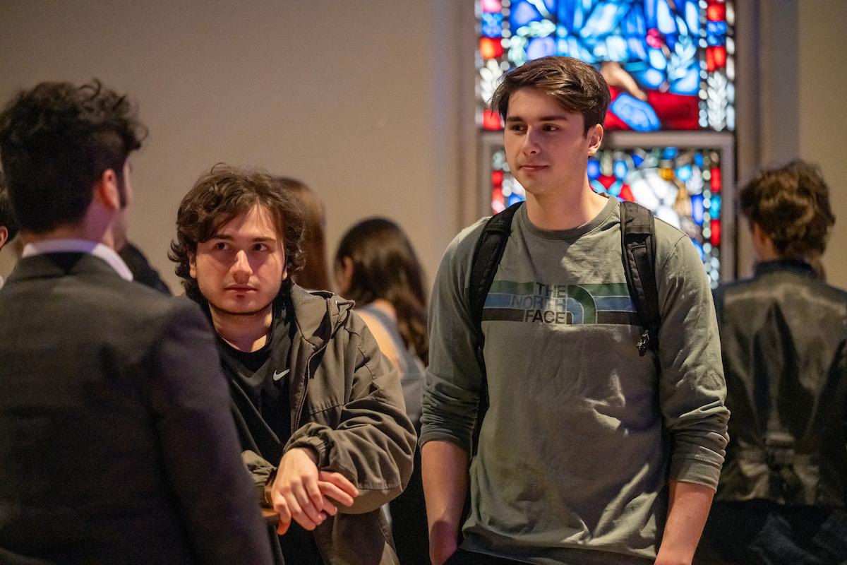 F&M major declaration dinner