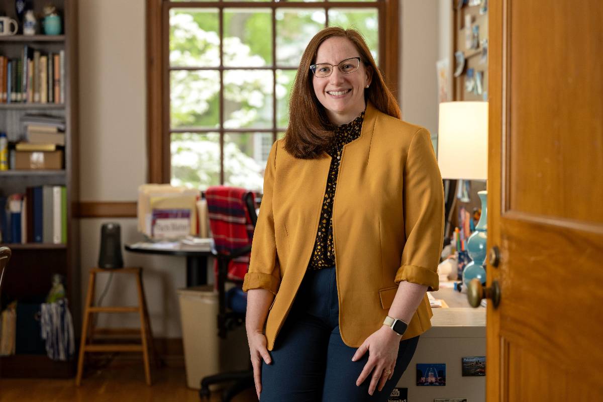 Meghan Kelly has been named director of the Franklin & Marshall College Library. She will oversee operations at the College Library’s two locations: Shadek-Fackenthal Library and Martin Library of the Sciences