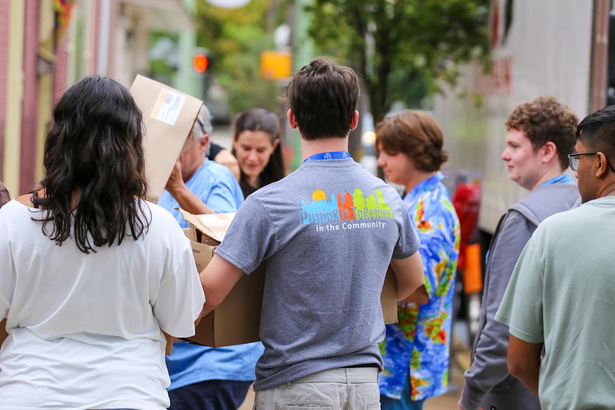 As the central hub for community-engaged learning, F&M's Ware Institute for Civic Engagement connects students, faculty, and staff with hands-on opportunities to apply academic concepts to local real-world challenges.