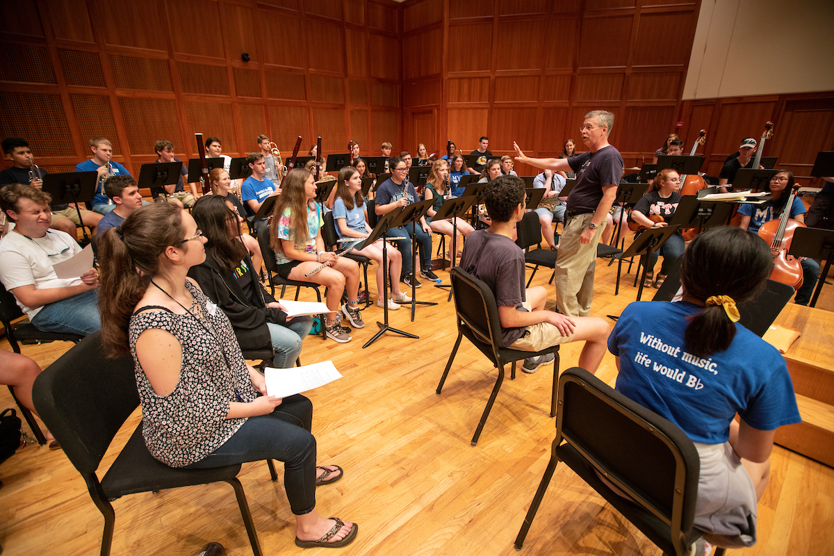 Music pre-orientation program