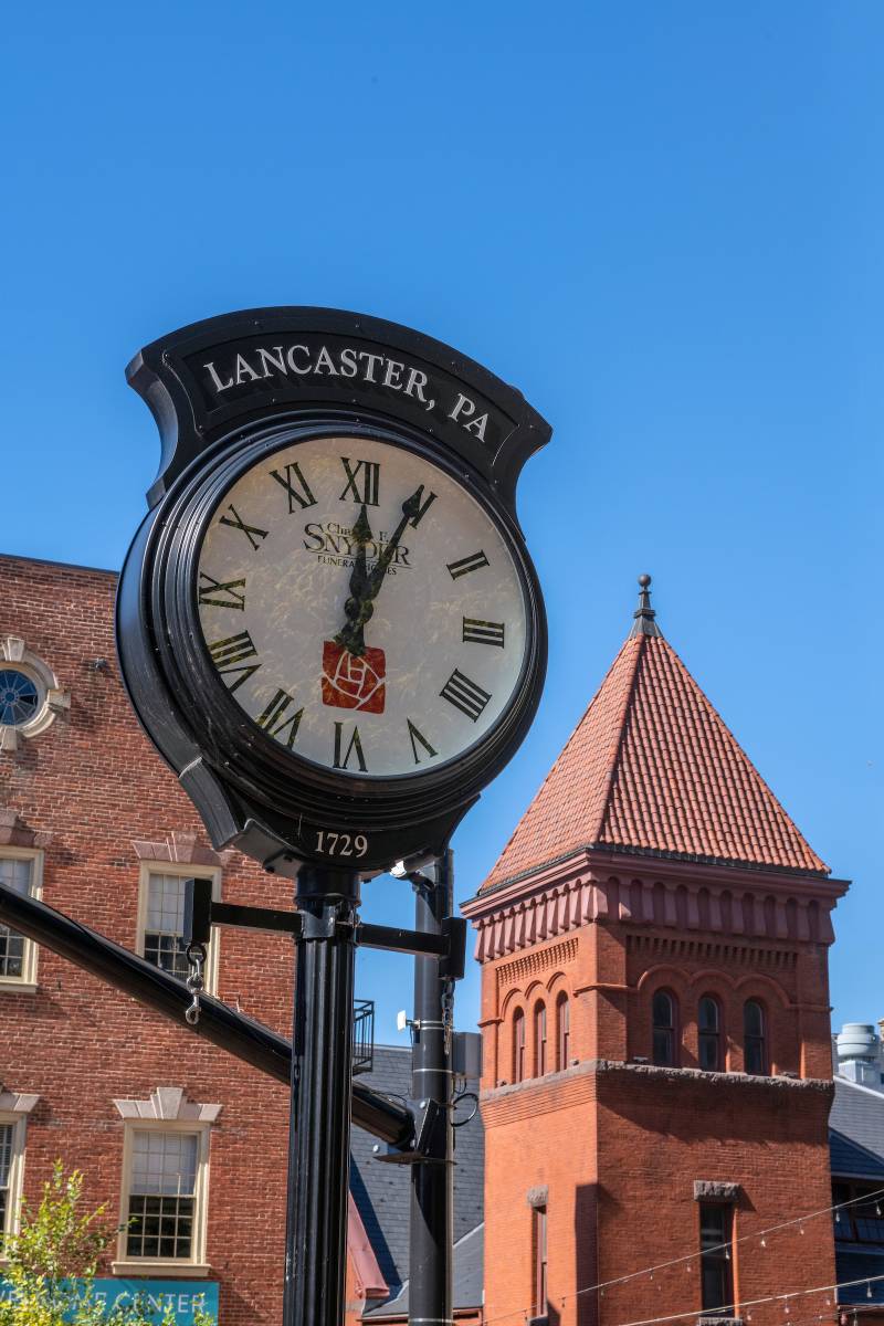 Lancaster City downtown