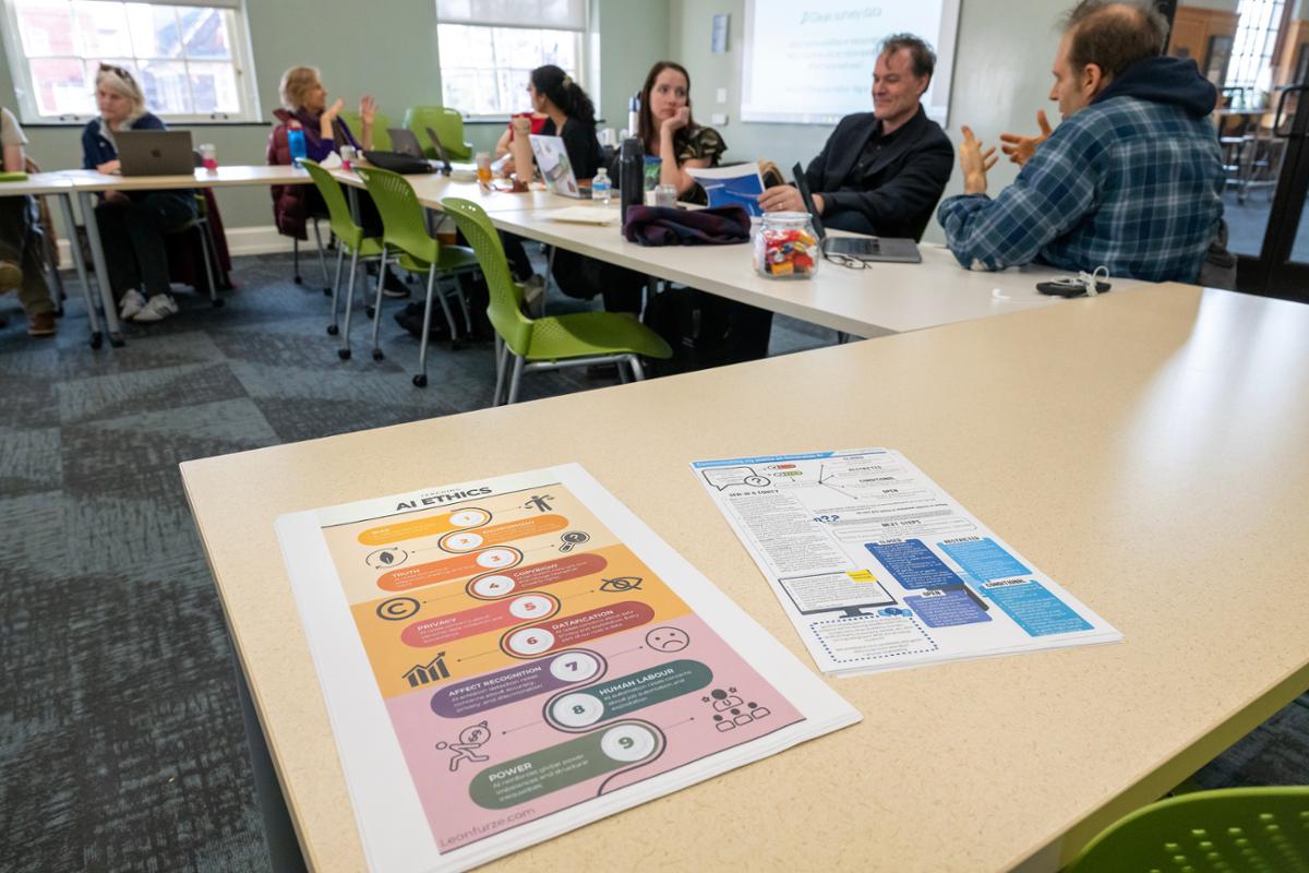 The series, “Beyond Abstinence Only: What Our Students Need to Learn About AI,” focused on topics such as AI hype, AI literacy frameworks and cognitive concerns, the ethical components of AI literacy, and a look at future opportunities and challenges of AI.