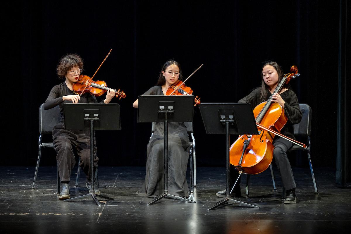 Midyear completion and recognition ceremony musicians