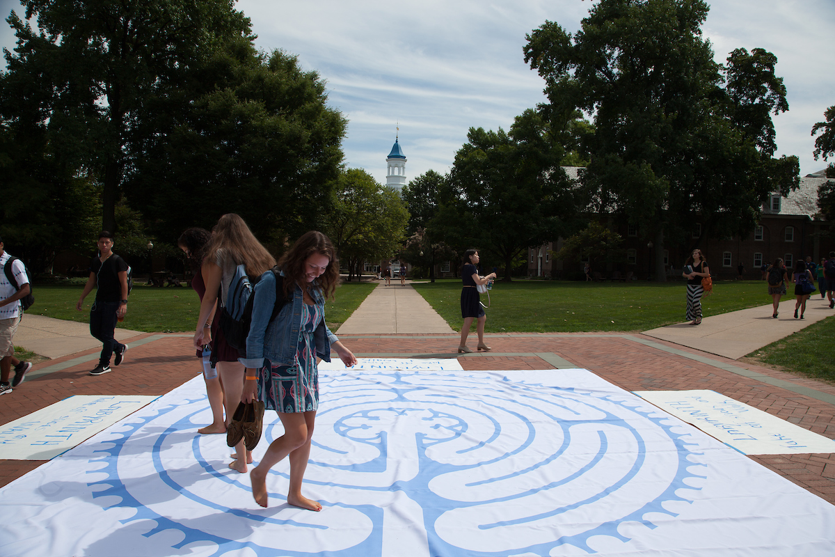 meditative labyrinth walk