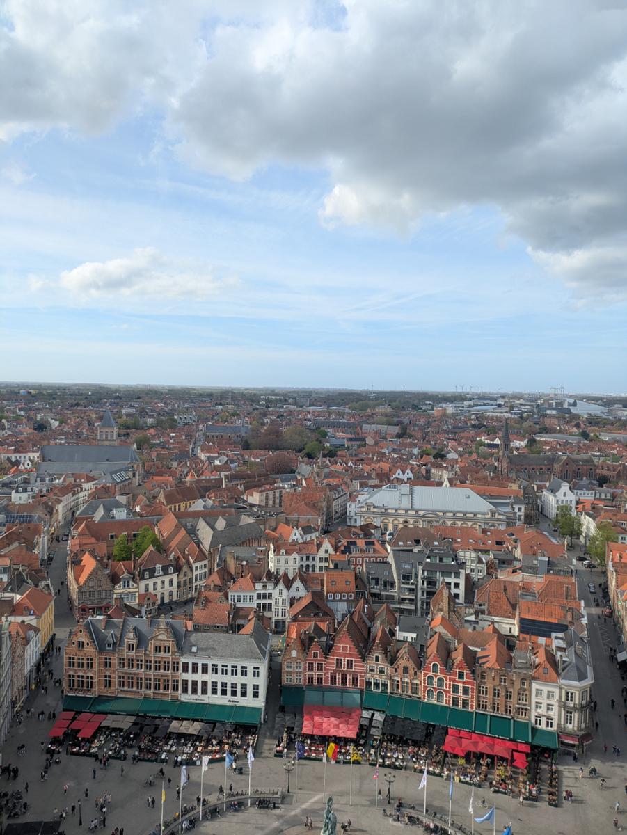 During her spring break, Metz solo-traveled to France, Belgium, and the Netherlands. Pictured: Bruges, Belgium. Photo credit: Eleanor Metz '27