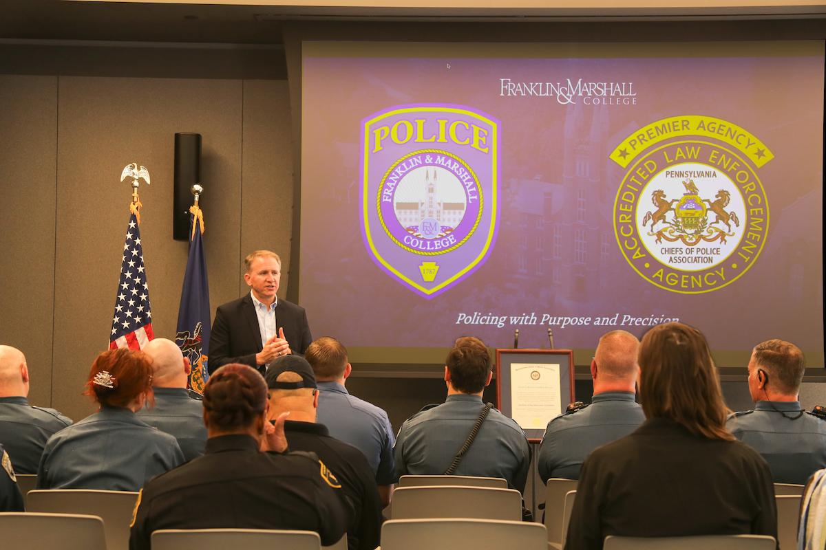 F&M’s Department of Public Safety has been formally recognized as a PLEAC Premier Accredited Agency.