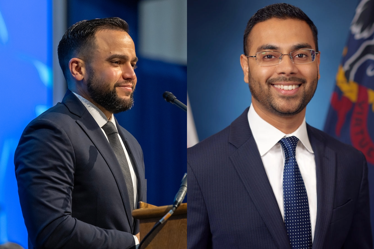 Lancaster Mayor Jaime Arroyo and Akbar Hossain ’13, Pennsylvania Governor’s Secretary for Policy and Planning