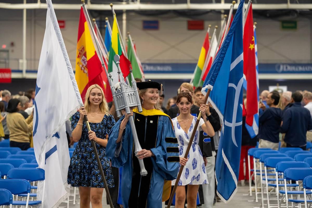 Class of 2029 procession