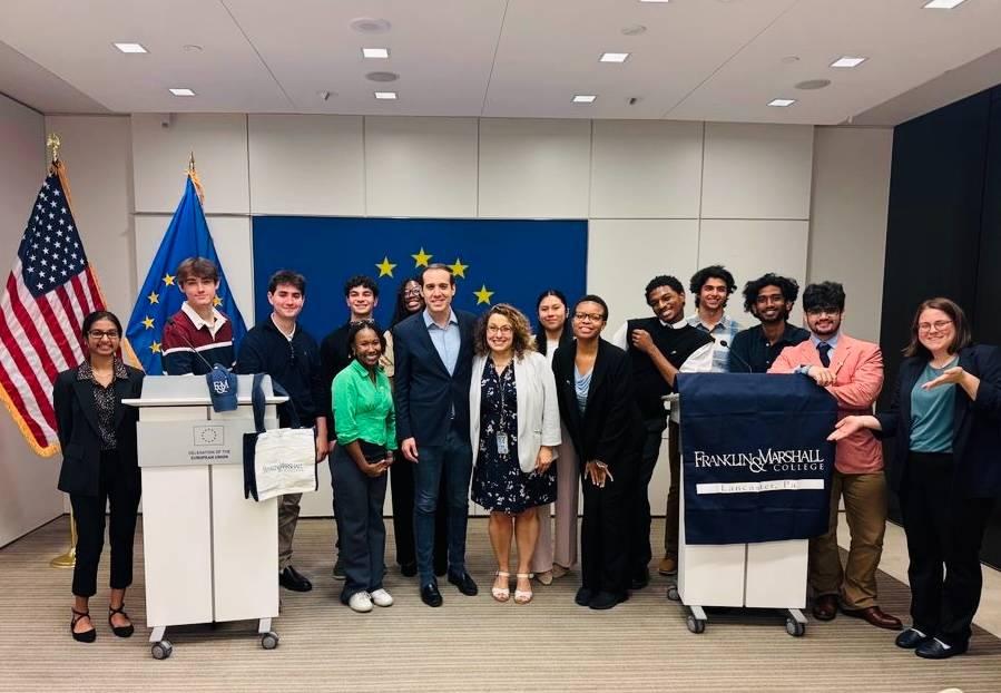 F&M students in D.C. 