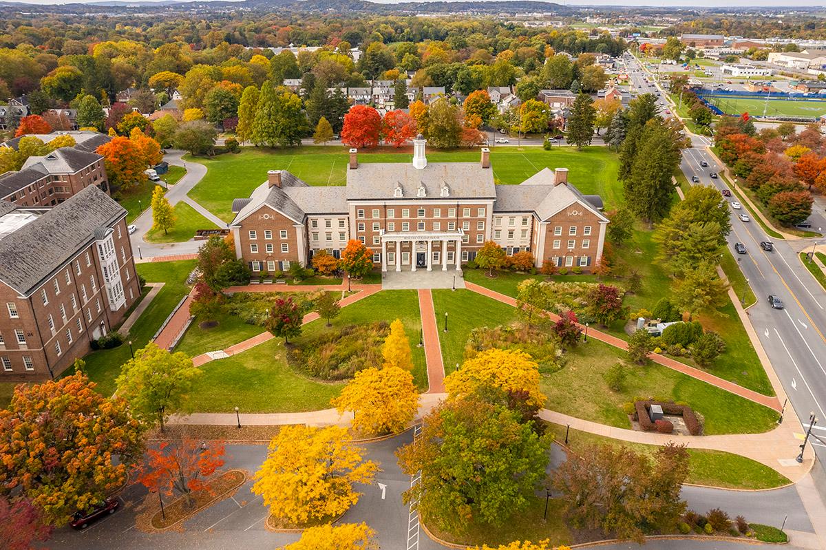 Harrisburg Avenue crosses F&M's campus