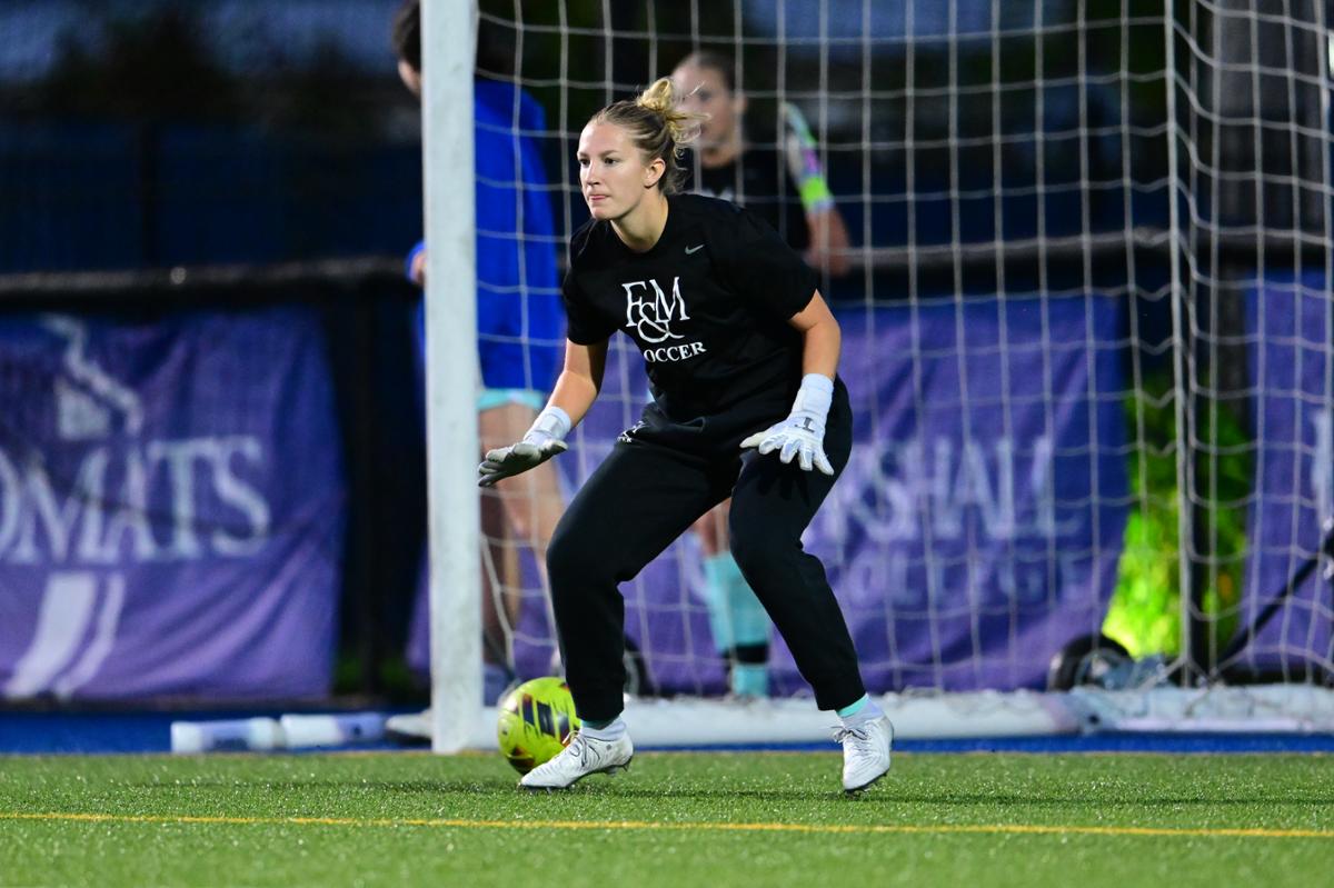 DeBrandt is also a goalkeeper and captain on the F&M women’s soccer team.