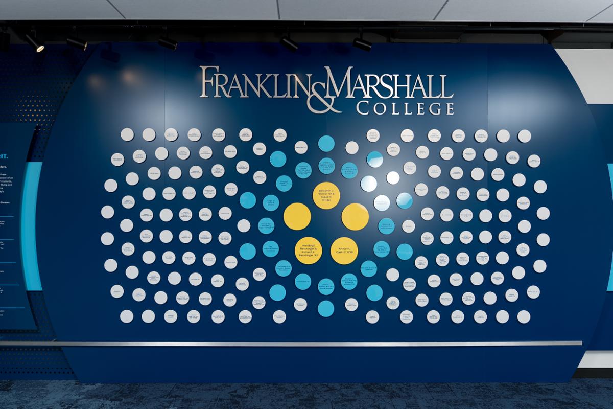 The Kite & Key Circle honors F&M’s most generous philanthropists.