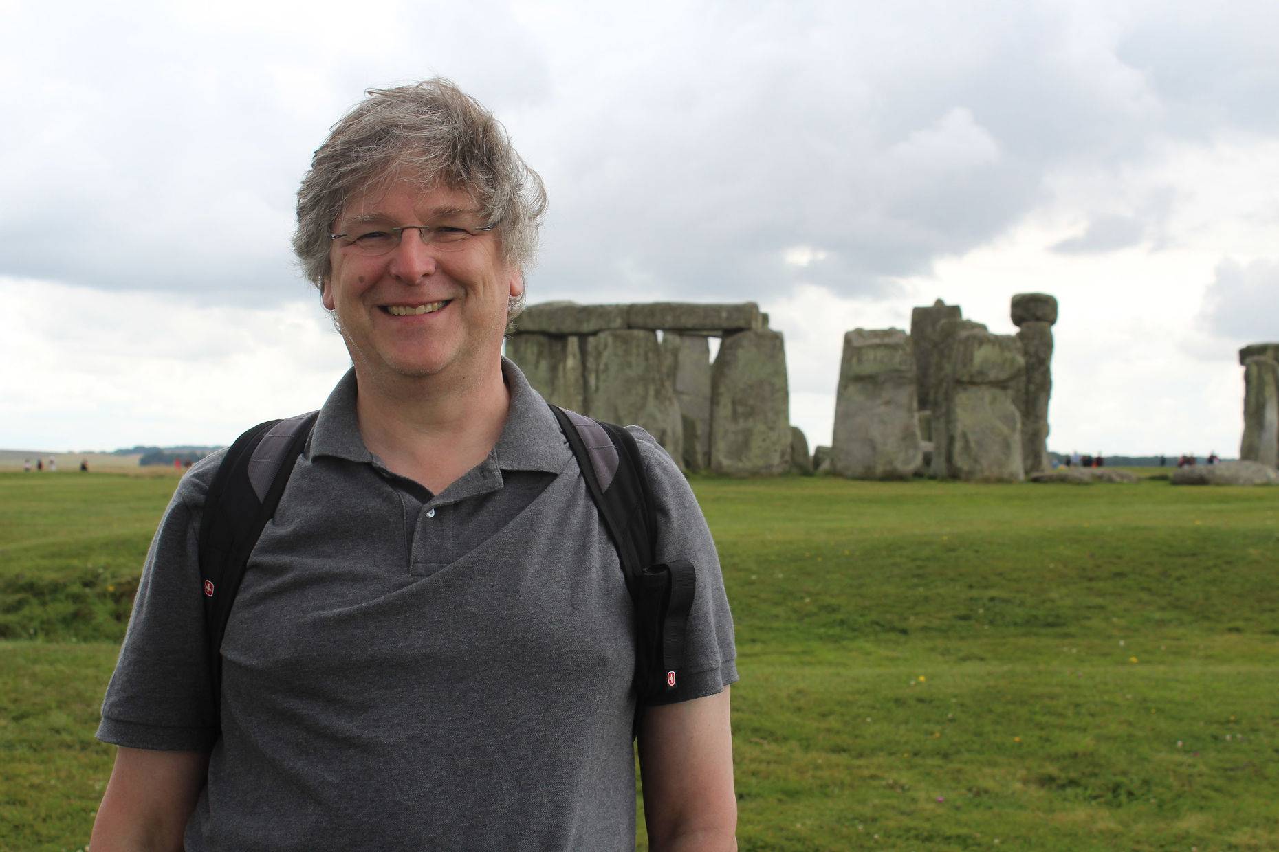 Ted Pearson at Stonehenge