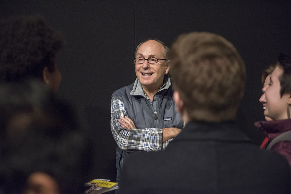 James Lapine '71 and F&M students