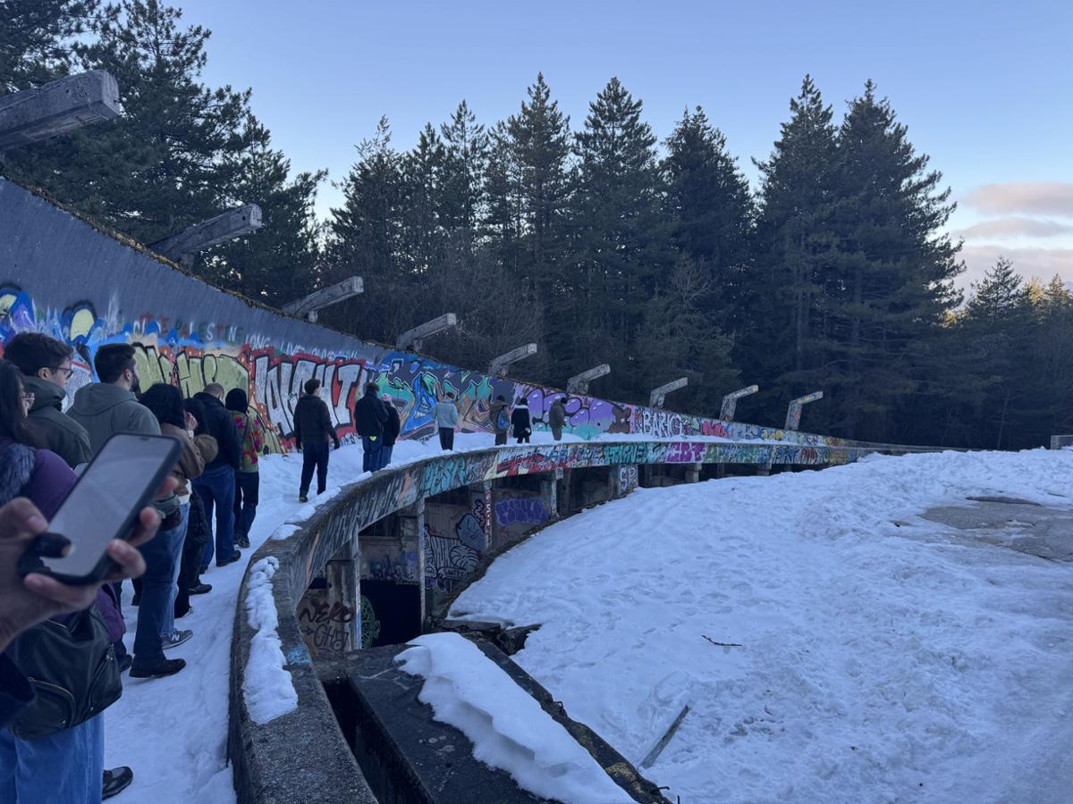 Marton traveled to Sarajevo, capital of Bosnia and Herzegovina, in January to study post-conflict reconstruction and democratic practice.
