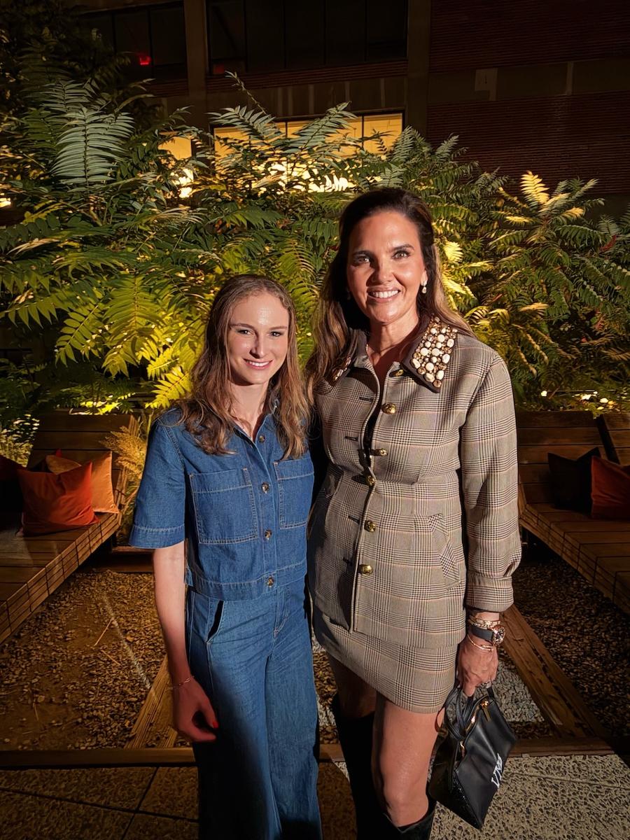 Lynn Greenberg ’14 and Veronica Beard ’94