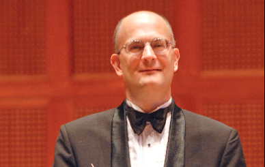Photograph of Choral Conductor William Wright in Barshinger Center