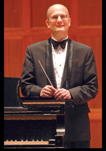 Photograph of Choral Conductor William Wright in Barshinger Center