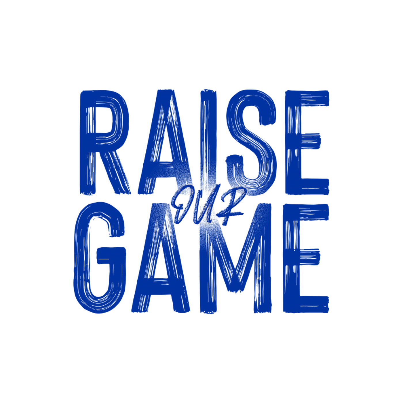 Raise Our Game - blue logo