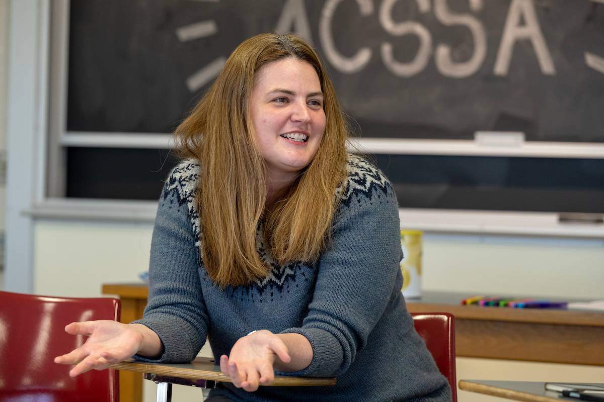 Assistant Professor of Chemistry Sarah Tasker