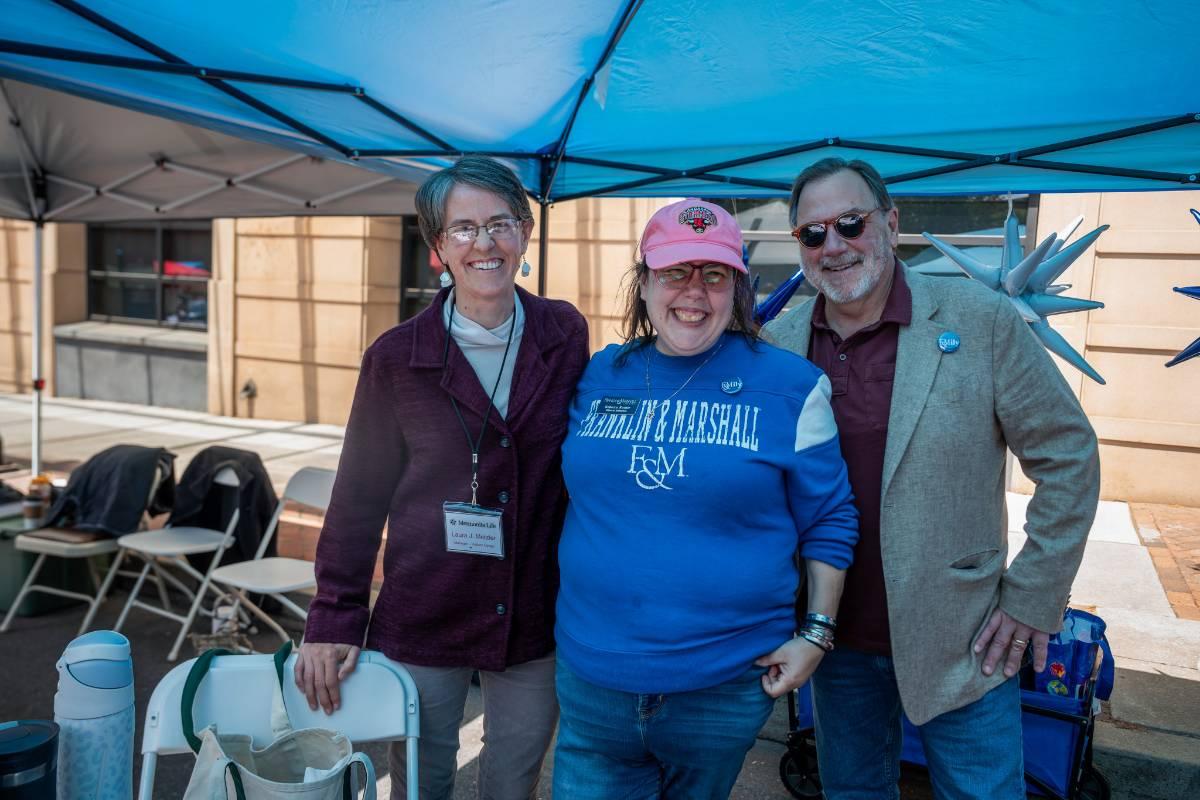 F&M staff at Thaddeus Stevens & Lydia Smith Center