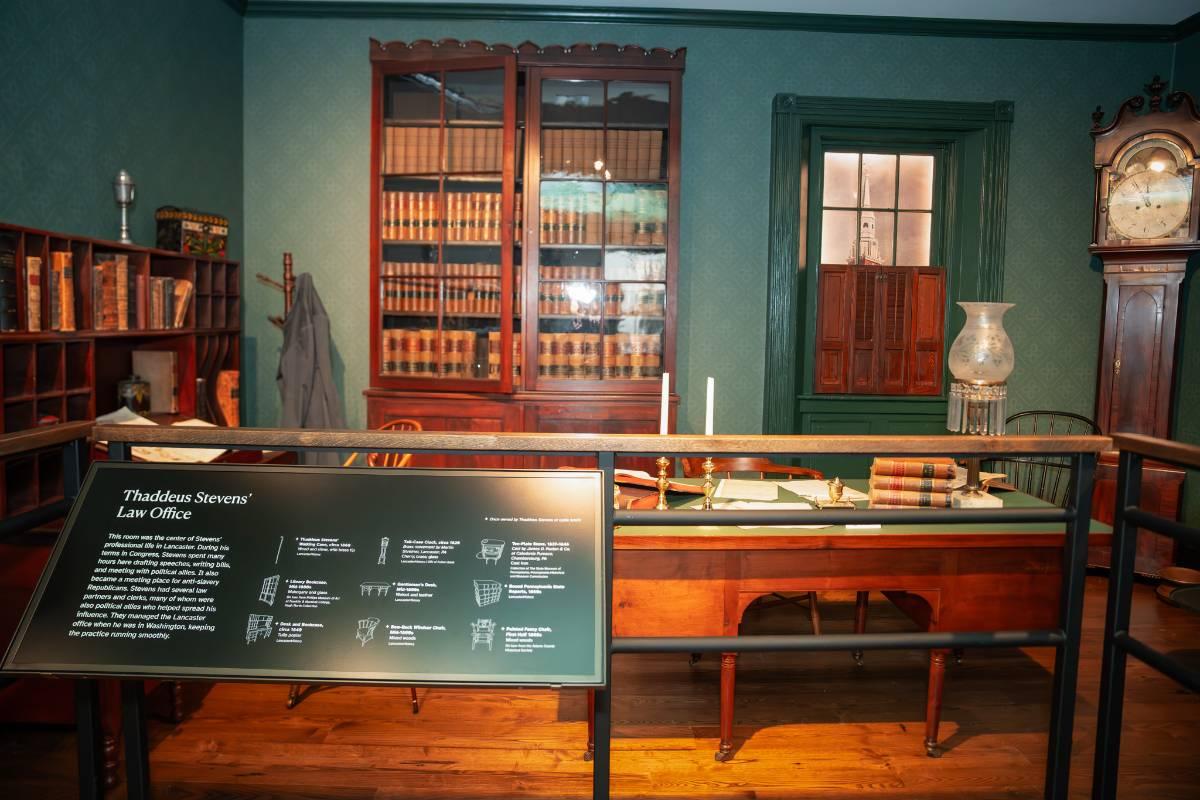 Thaddeus Stevens’ law office