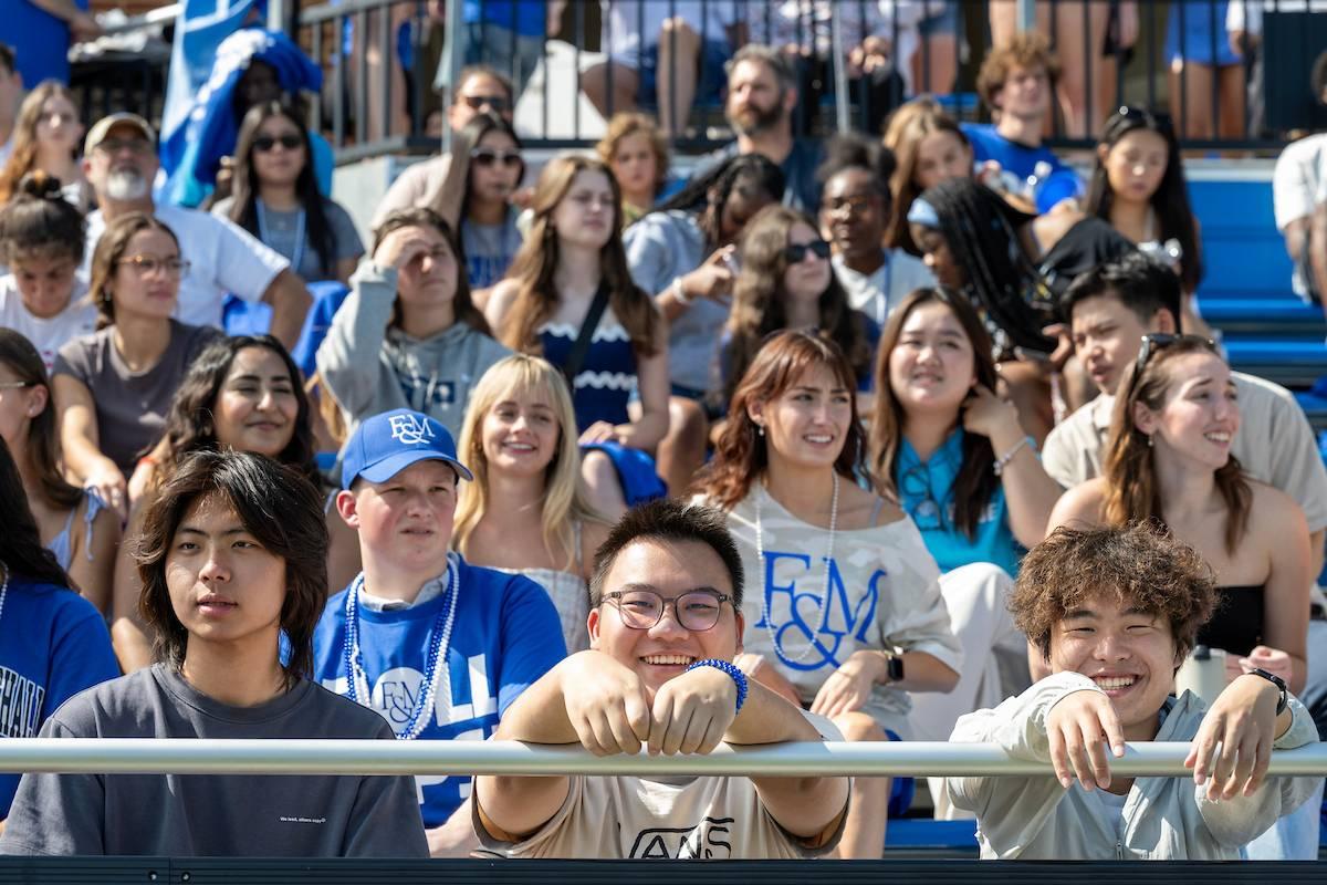 F&M shadek stadium cheering