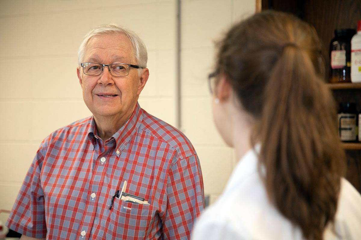 Charles A. Dana Emeritus Professor of Chemistry, Claude H. Yoder