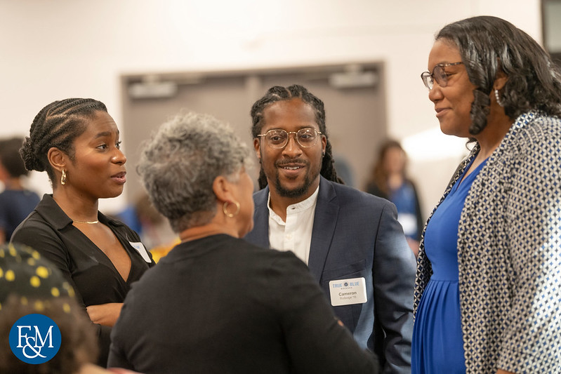 Alumni and F&M community members gather at the 2023 Bridgett Award Breakfast..