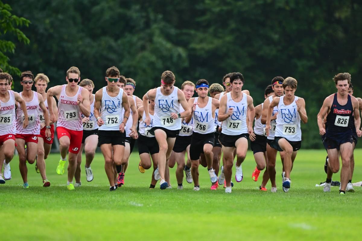 F&M men's cross country