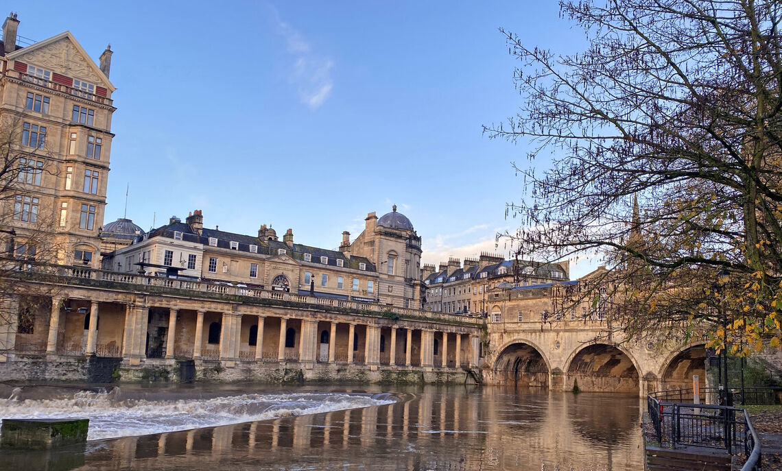 Pulteney Weir and Bridge in Bath