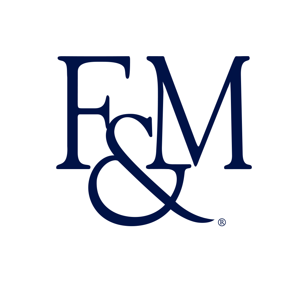 F&M Acronym Logo Heritage Navy