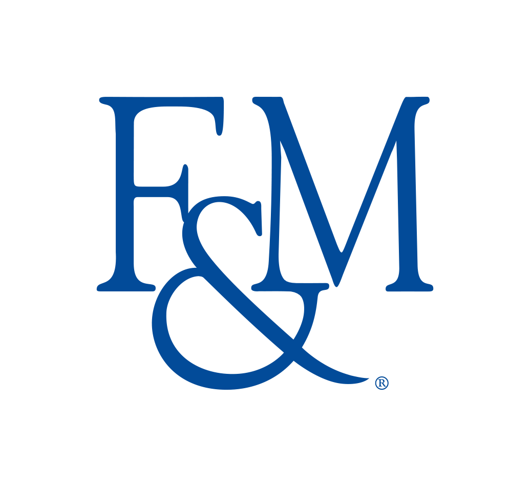 F&M Acronym Logo True Blue