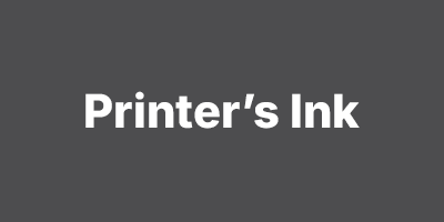 Secondary Color: Printer's Ink