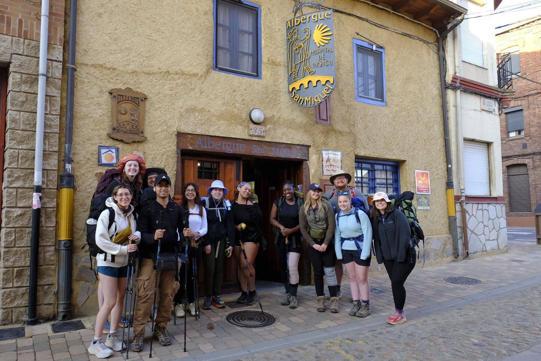 Students Build Mindfulness on Camino de Santiago