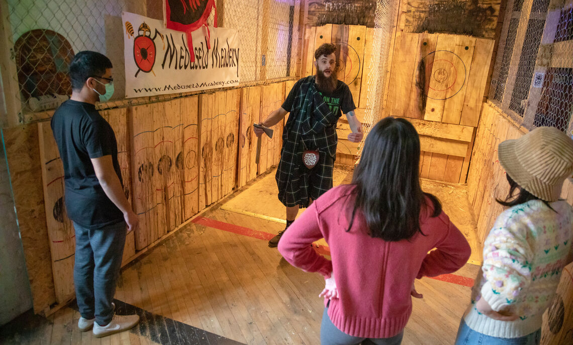 ax throwing 6 - Meduseld Meadery